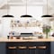 Nuvo Colony 1-Light Large Pendant Matte Black with Burnished Brass 60/7487 - alternate 2